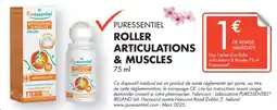 PharmaVie Puressentiel roller articulations & muscles offre