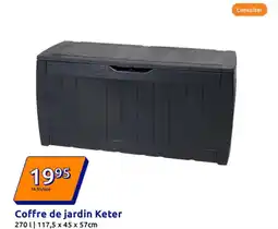 Action Coffre de jardin keter offre