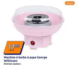Action Machine à barbe à papa george wilkinson offre