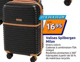 Action Valises spilbergen milan offre