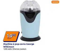 Action Machine à pop-corns george wilkinson offre