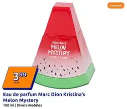 Action Eau de parfum marc dion kristina's melon mystery offre