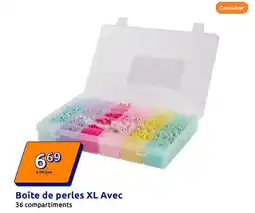 Action Boîte de perles xl avec offre