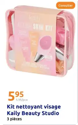 Action Kit nettoyant visage kaily beauty studio offre