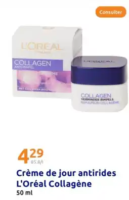 Action Crème de jour antirides L'Oréal Collagène offre