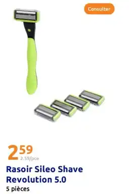 Action Rasoir Sileo Shave Revolution 5.0 offre