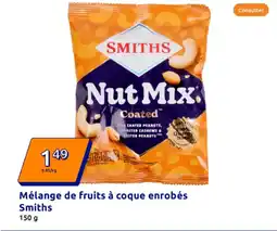 Action Mélange de fruits à coque enrobés Smiths offre