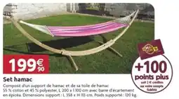 LaMaison.fr Set hamac offre