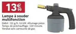 LaMaison.fr Lampe à souder multifonction offre