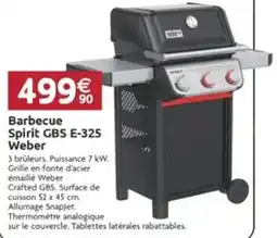 LaMaison.fr Barbecue Spirit GBS E-325 Weber offre