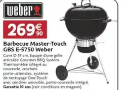 LaMaison.fr Barbecue Master-Touch GBS E-5750 Weber offre