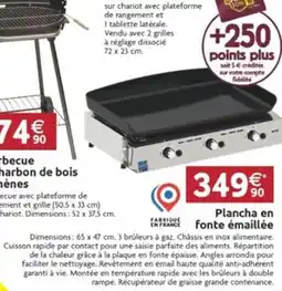 LaMaison.fr Plancha en fonte émaillée offre