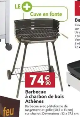 LaMaison.fr Barbecue à charbon de bois Athènes offre