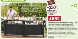 LaMaison.fr Grande cuisine d'extérieur Unity Chef offre