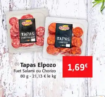 Colruyt Tapas elpozo offre