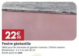 LaMaison.fr Feutre géotextile offre