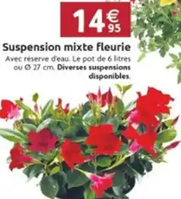 LaMaison.fr Suspension mixte fleurie offre