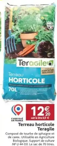 LaMaison.fr Terreau horticole teragile offre