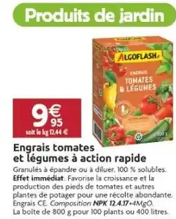 LaMaison.fr Engrais tomates et légumes à action rapide offre