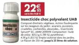 LaMaison.fr Insecticide choc polyvalent UAB offre