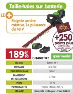 LaMaison.fr GH48HTK2 offre