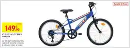 Intermarché Hyper VTT 20 6 vitesses garçon offre