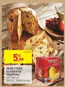 Intermarché Contact PANETTONE CLASSIQUE PROPERZI offre
