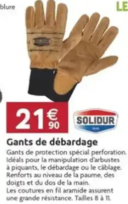 LaMaison.fr Gants de débardage offre