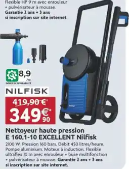 LaMaison.fr Nettoyeur haute pression e 145.4-9 x-tra excellent nilfisk offre