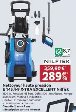 LaMaison.fr Nettoyeur haute pression E 145.4-9 X-TRA EXCELLENT Nilfisk offre