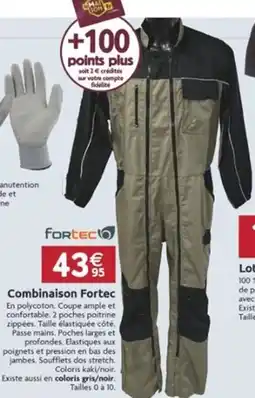LaMaison.fr Combinaison fortec offre
