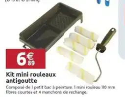 LaMaison.fr Kit mini rouleaux antigoutte offre