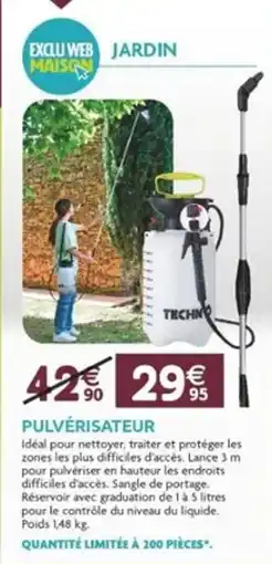 LaMaison.fr Pulvérisateur offre