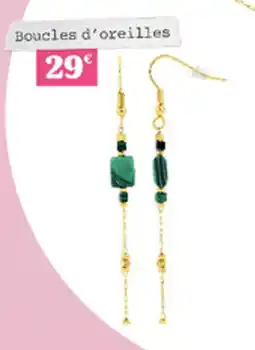 Carrefour Boucles d'oreilles offre