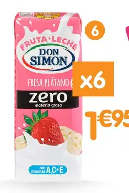 b&m DON SIMON Briquette de lait x6 offre