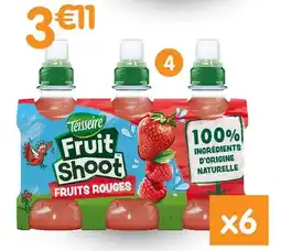b&m Teisseire Fruit shoot offre