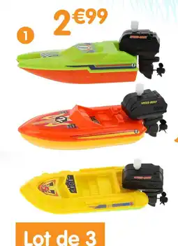 b&m Set de 3 bateaux offre