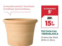 Truffaut TERRABLANCA Pot Cocio Liso offre