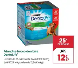Truffaut DENTALIFE Friandise bucco-dentaire offre