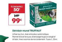 Truffaut TRUFFAUT Dévidoir mural offre