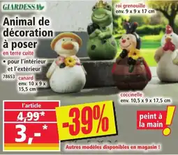 Norma Animal de décoration à poser offre