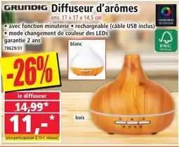 Norma GRUNDIG Diffuseur d'arĂŽmes offre