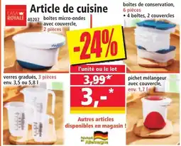 Norma Article de cuisine offre