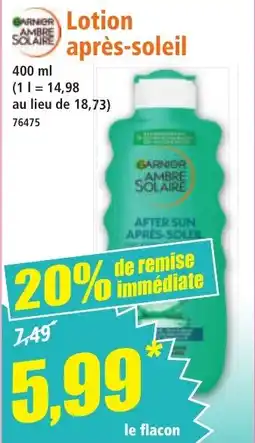 Norma Lotion après-soleil offre