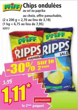 Norma Chips ondulées offre