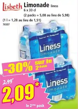 Norma Lisbeth limonade liness offre