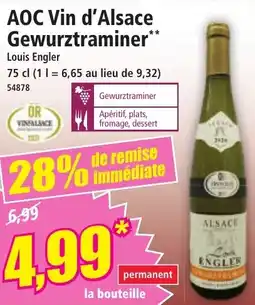 Norma Aoc vin d'alsace gewurztraminer offre