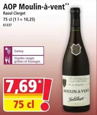 Norma Aop moulin-à-vent offre