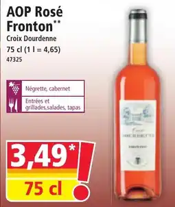 Norma Aop rosé fronton offre