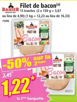 Norma Filet de bacon offre